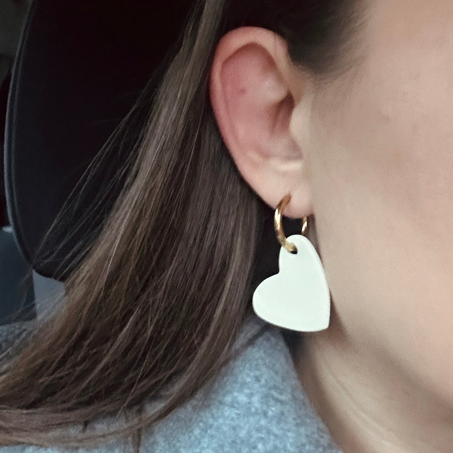 Сережки Сердечко