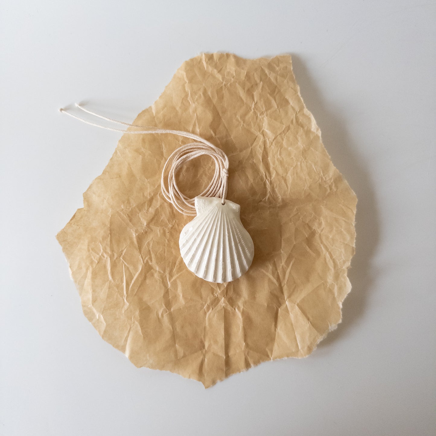 Shell Comb mini [double] white