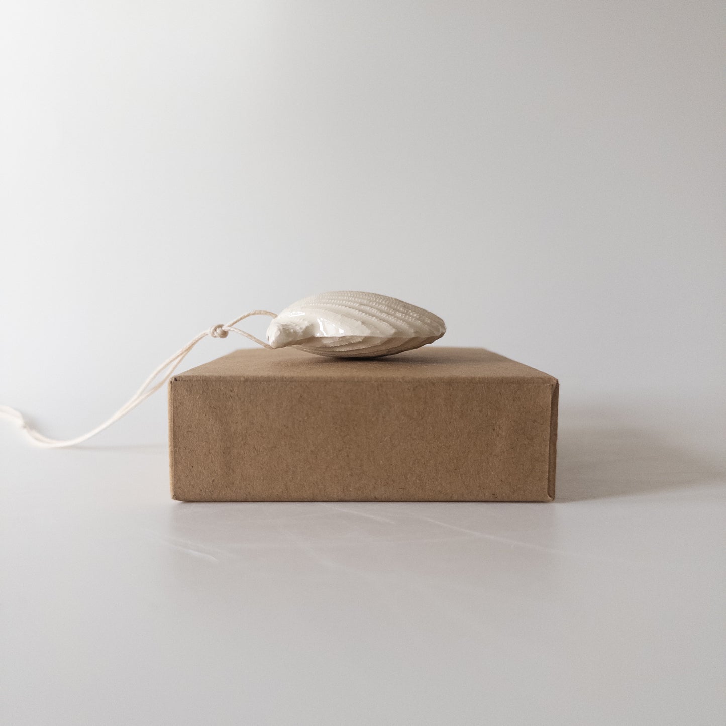 Shell Comb mini [double] white